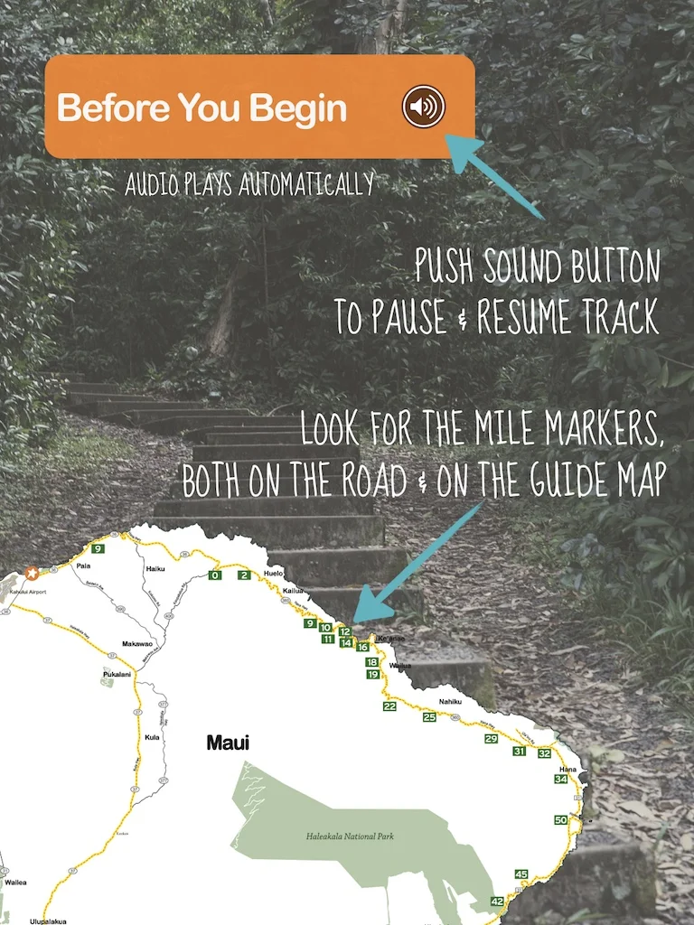 DIGITAL DOWNLOAD (Apple Books/iOS) — The Road to Hana : Audio Guide